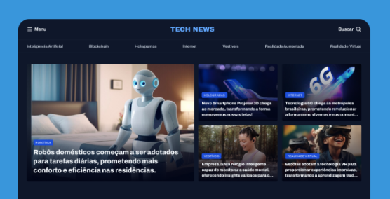 Imagem do projeto Portal de Notícias